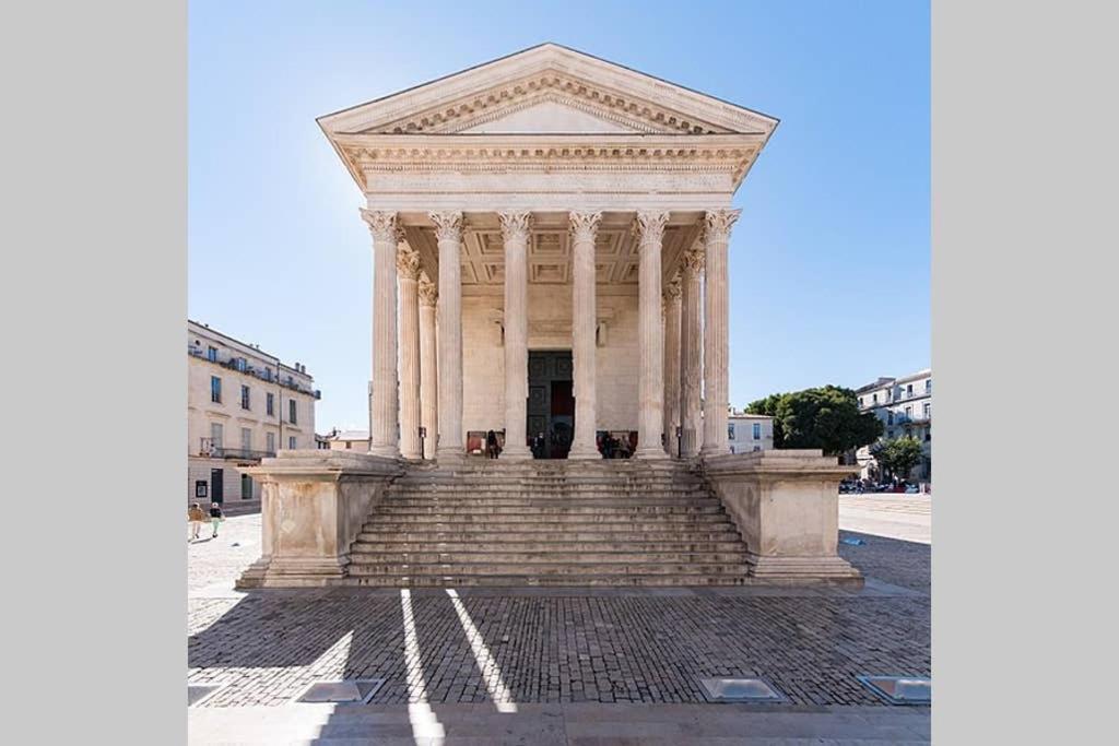 Le Clos Des Vignes Junas Bagian luar foto